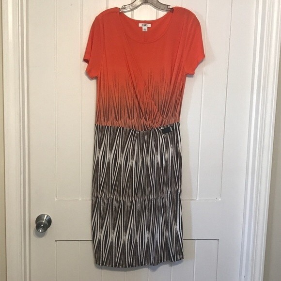 Cato V Neck Wrap Dress - Picture 4 of 7